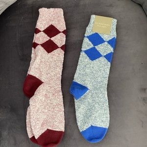 Burberry NWT Women's short 2 socksSet of 2